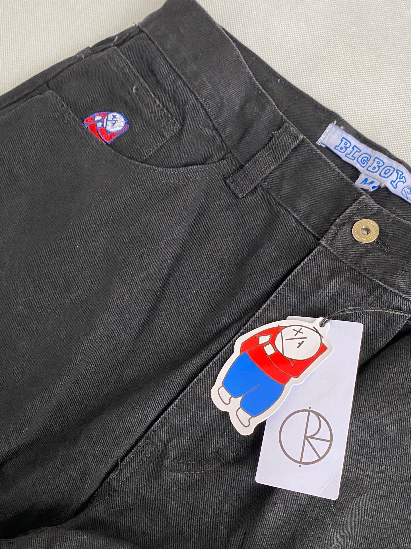 BAGGY POLAR BIG BOY PANTS BLACK