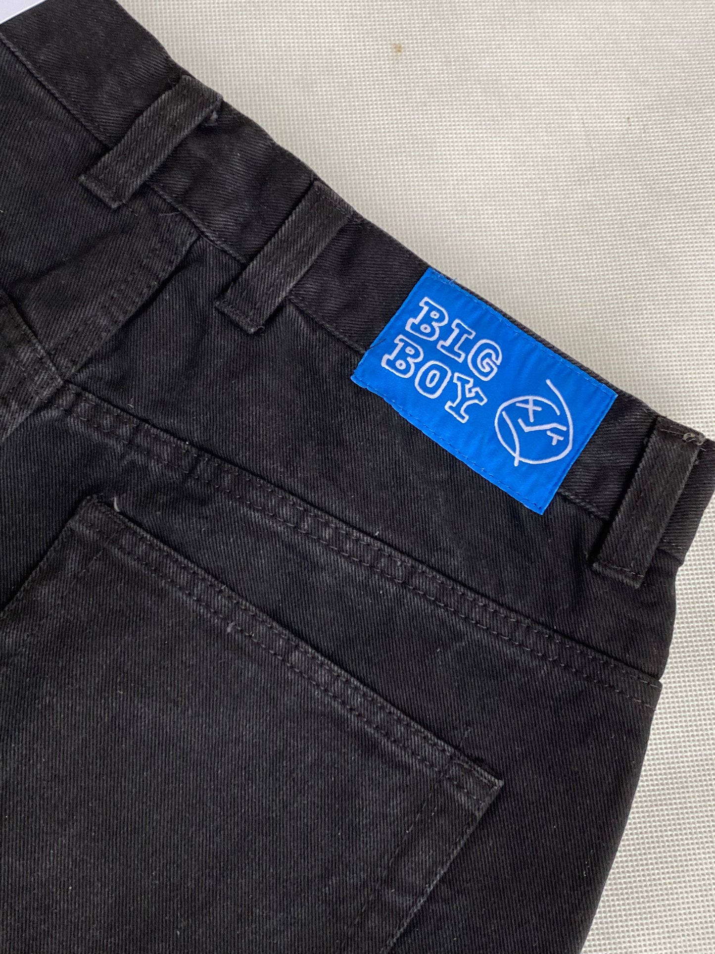 BAGGY POLAR BIG BOY PANTS BLACK