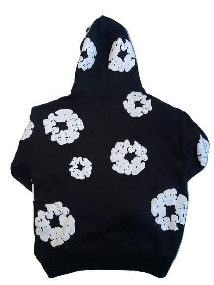 BLACK DENIM TEARS HOODIE