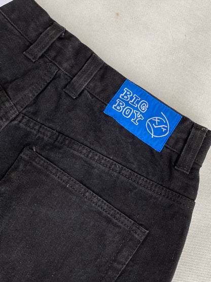 BAGGY POLAR BIG BOY PANTS BLACK