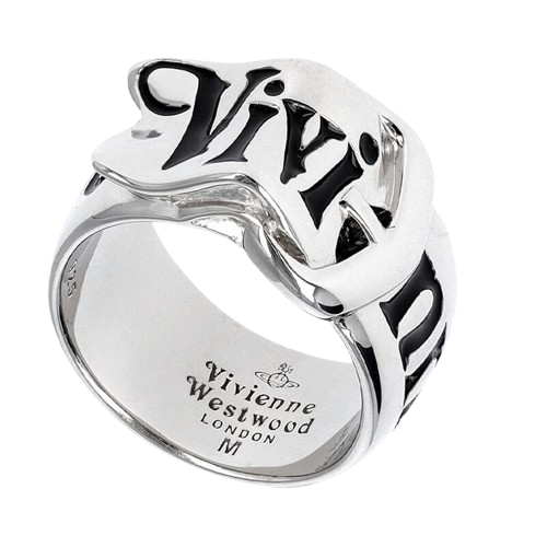 VIVIENNE WESTWOOD BELT LOGO RING
